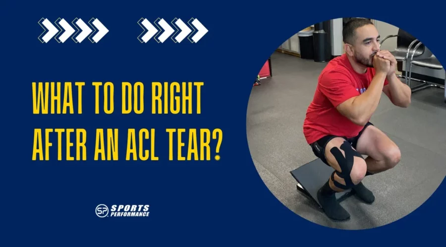 What To Do Right After an ACL Tear