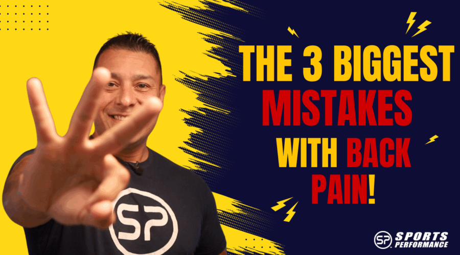 The 3 Biggest Mistakes People Make With Back Pain Rehab